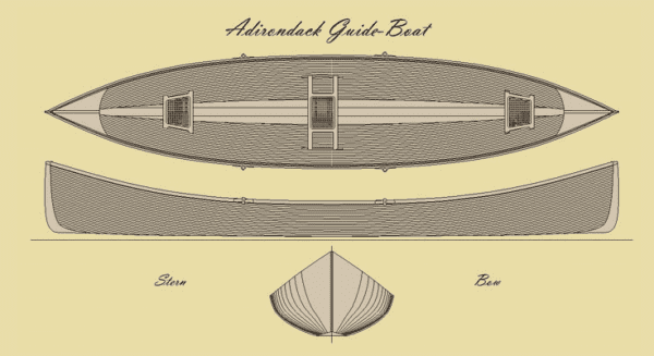 The Adirondack Guide-Boat render