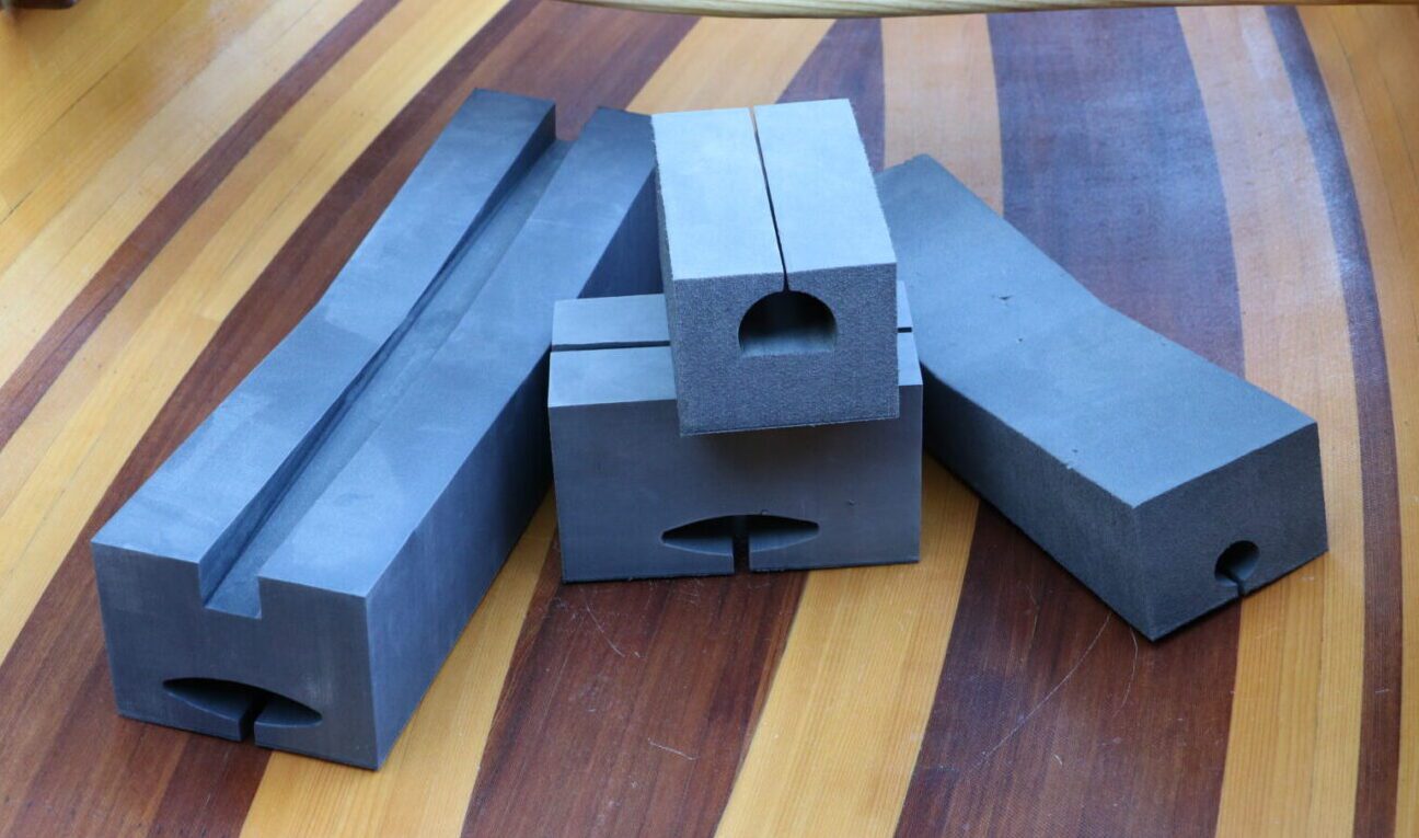 Non-Skid Laminate Foam Blocks from Newfound Woodworks