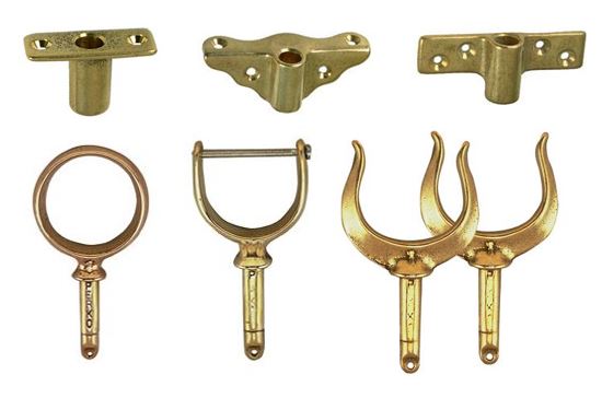 Bronze, Round, and Horn Oarlock Sockets from Newfound Woodworks