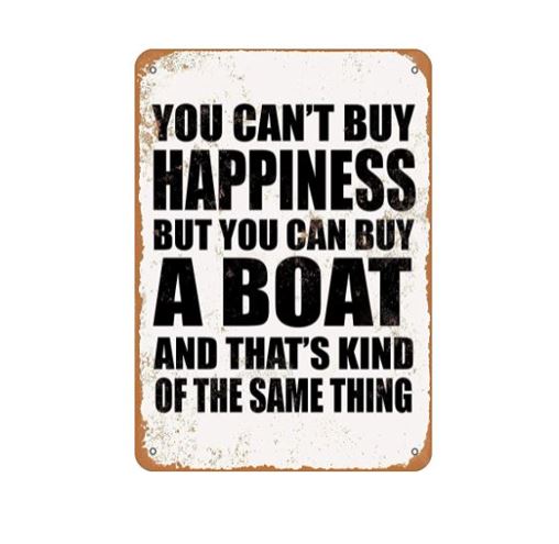 Wooden Boat For A Sale Poster Image