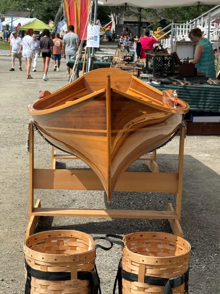 WoodenBoat Show 2025 Best In Show Professionally Built by Newfound Woodworks